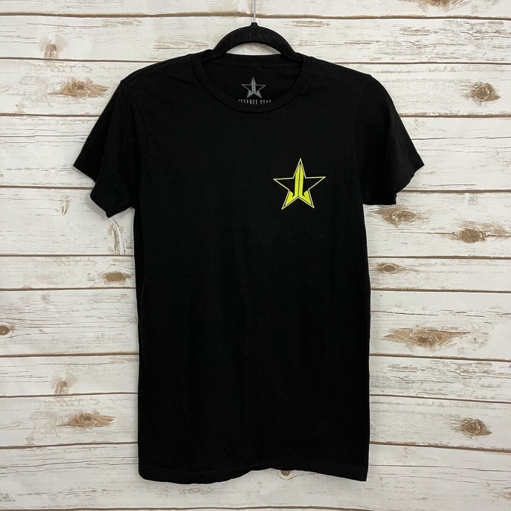 Jeffree Star Black Green Star Graphic T-Shirt